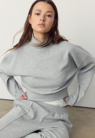 Soft-Touch Interlock-Sweatshirt