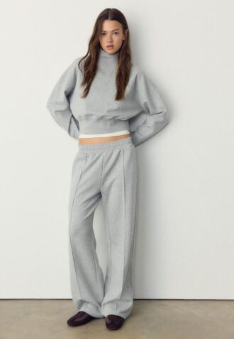 Soft-Touch Interlock-Sweatshirt