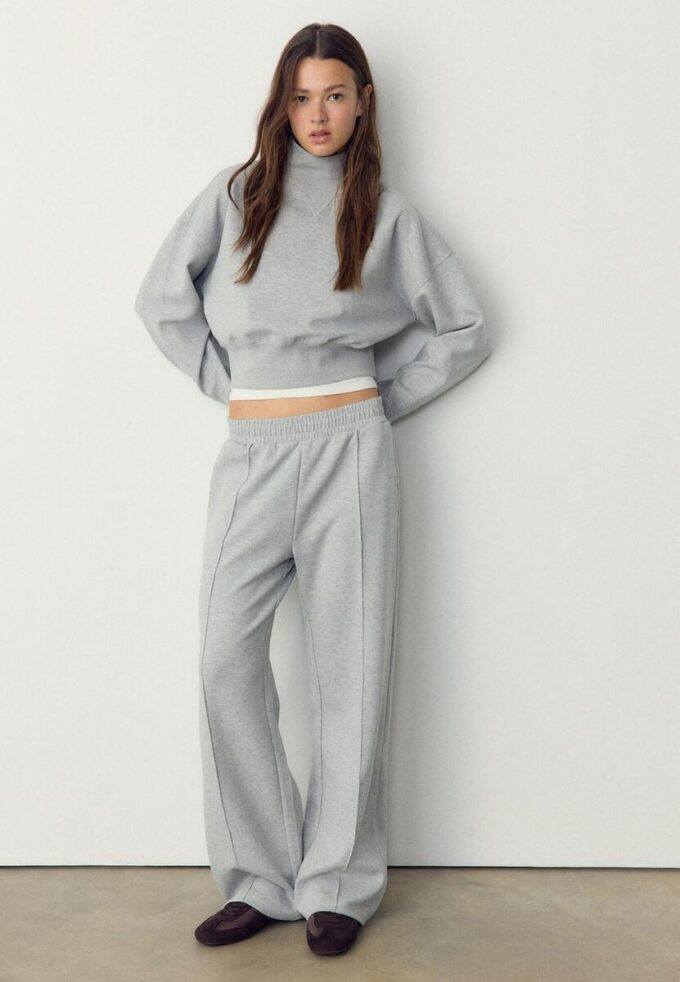 Soft-Touch Interlock-Sweatshirt