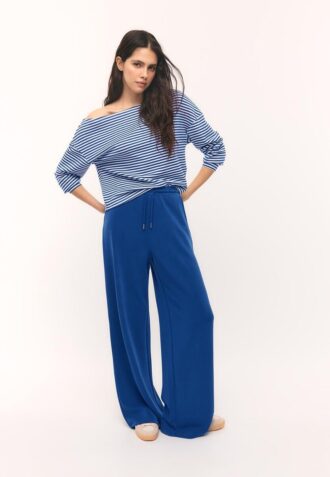 Soft-Touch Palazzo-joggebukse