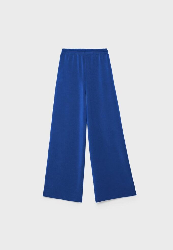 Soft-Touch Palazzo-joggebukse