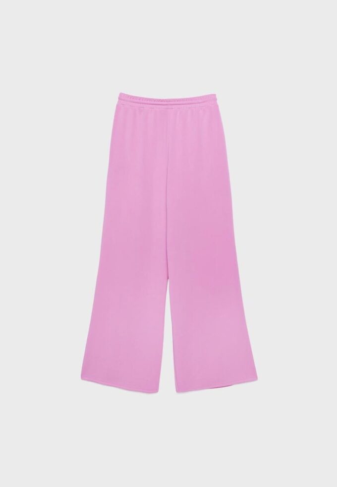 Soft-Touch Palazzo-joggebukse