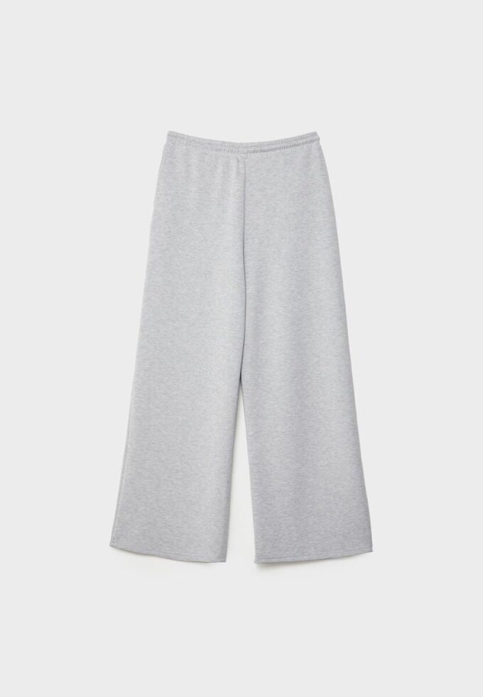 Soft-Touch Palazzo-joggebukse