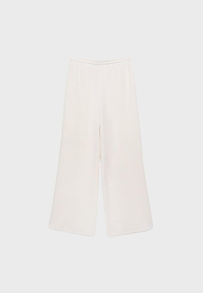 Soft-Touch Palazzo-joggebukse