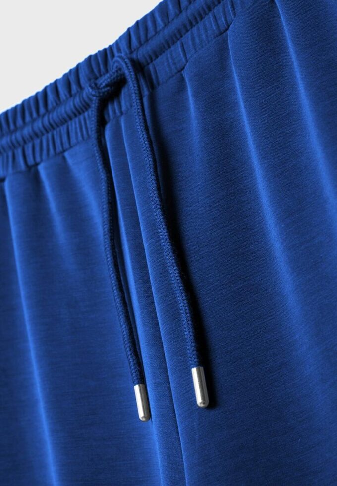 Soft-Touch Palazzo-joggebukse