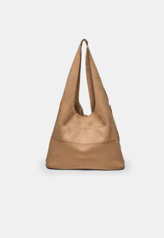 Soft-Touch skulderveske med glidelåser