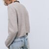 Soft-Touch strikket cardigan med knapper