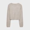 Soft-Touch strikket cardigan med knapper