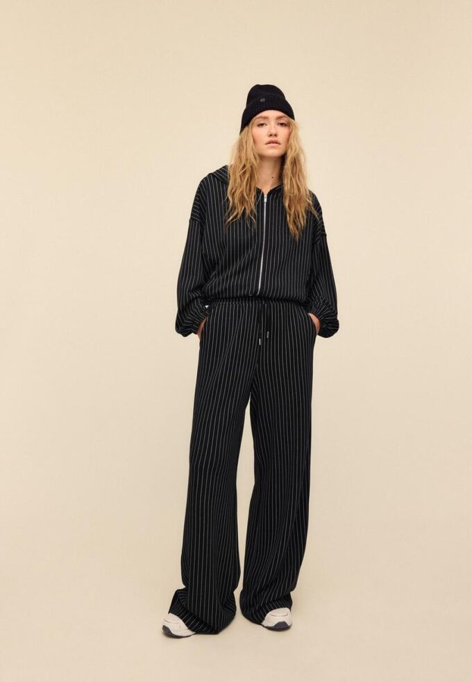 Soft-Touch stripet sweatshirt