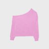 Soft-Touch-sweatshirt med bare skuldre
