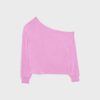 Soft-Touch-sweatshirt med bare skuldre