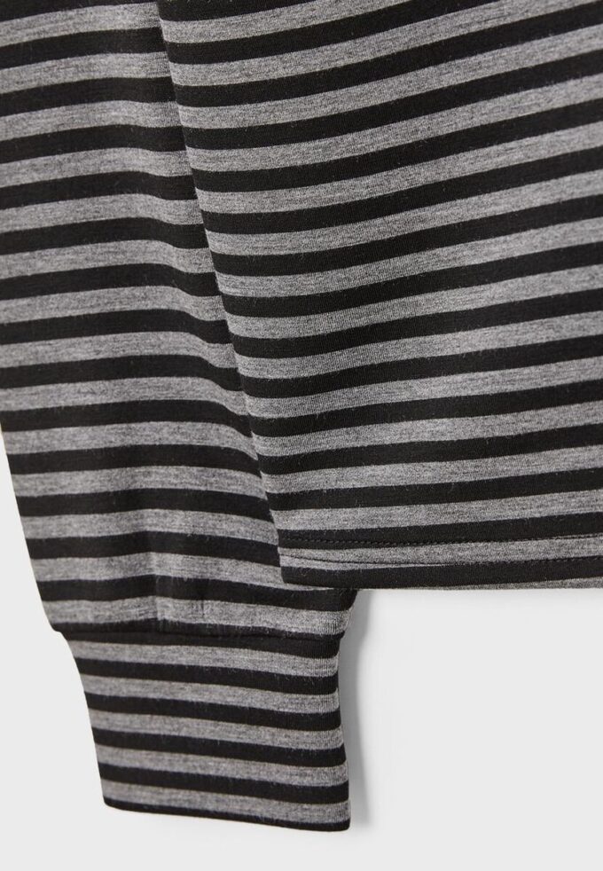 Soft-Touch-sweatshirt med bare skuldre