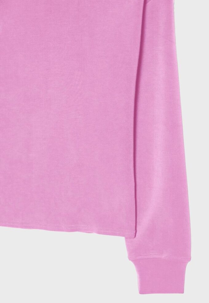Soft-Touch-sweatshirt med bare skuldre