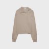 Soft-Touch-Sweatshirt med glidelås i siden
