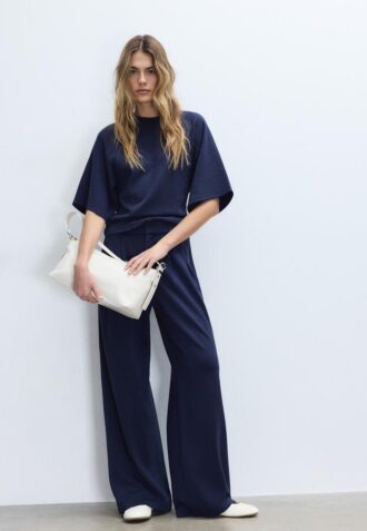 Soft-Touch T-skjorte med korte ermer