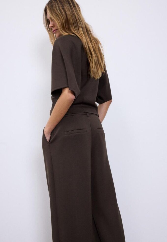 Soft-Touch T-skjorte med korte ermer