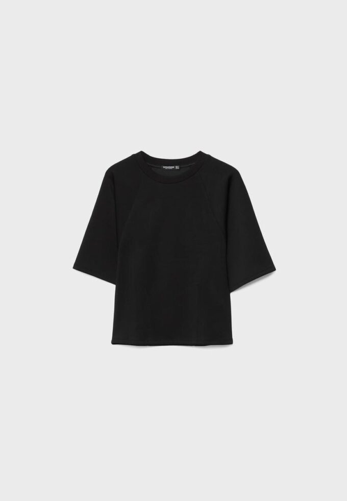 Soft-Touch T-skjorte med korte ermer