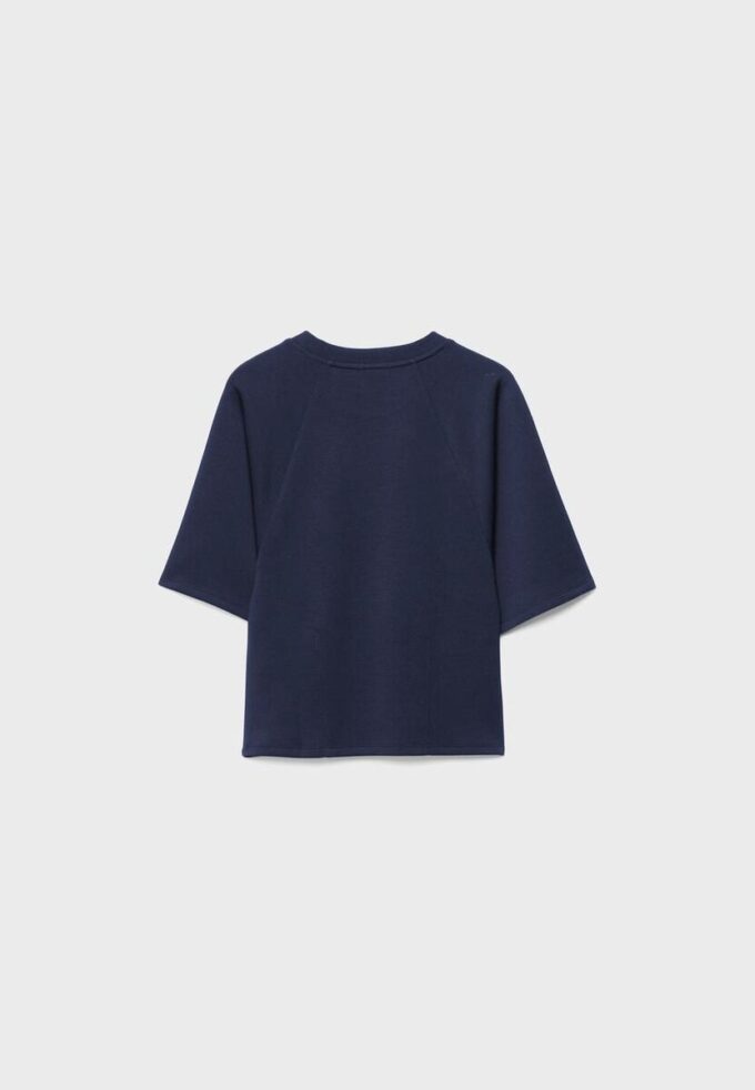 Soft-Touch T-skjorte med korte ermer