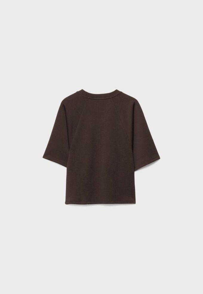 Soft-Touch T-skjorte med korte ermer