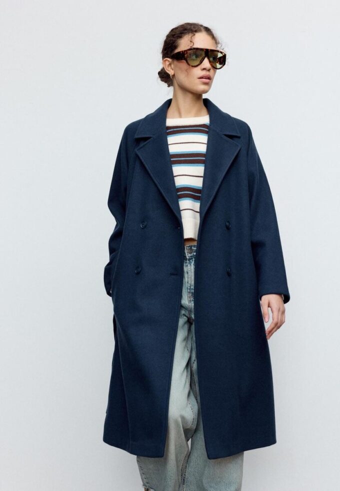 Soft-Touch trenchcoat