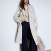 Soft-Touch trenchcoat