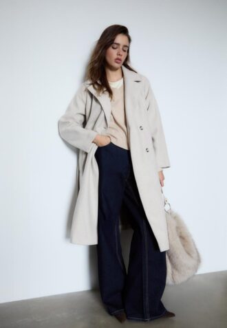 Soft-Touch trenchcoat