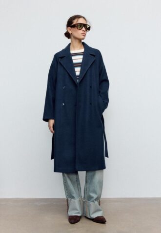 Soft-Touch trenchcoat