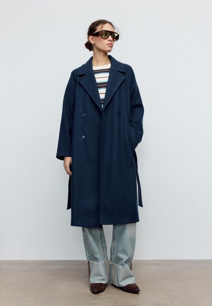 Soft-Touch trenchcoat