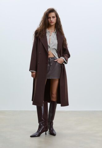 Soft-Touch trenchcoat