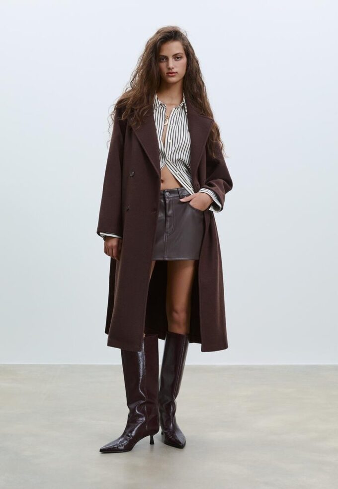 Soft-Touch trenchcoat