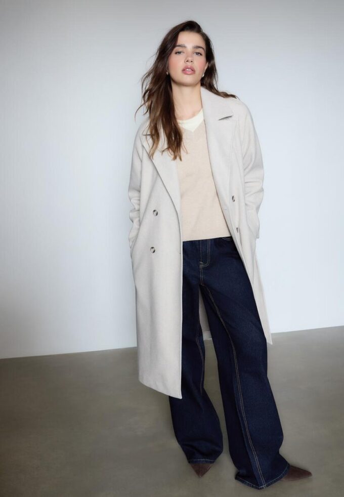 Soft-Touch trenchcoat