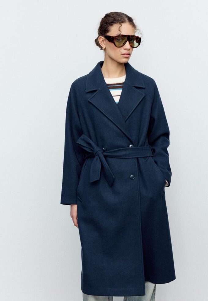 Soft-Touch trenchcoat