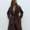 Soft-Touch trenchcoat
