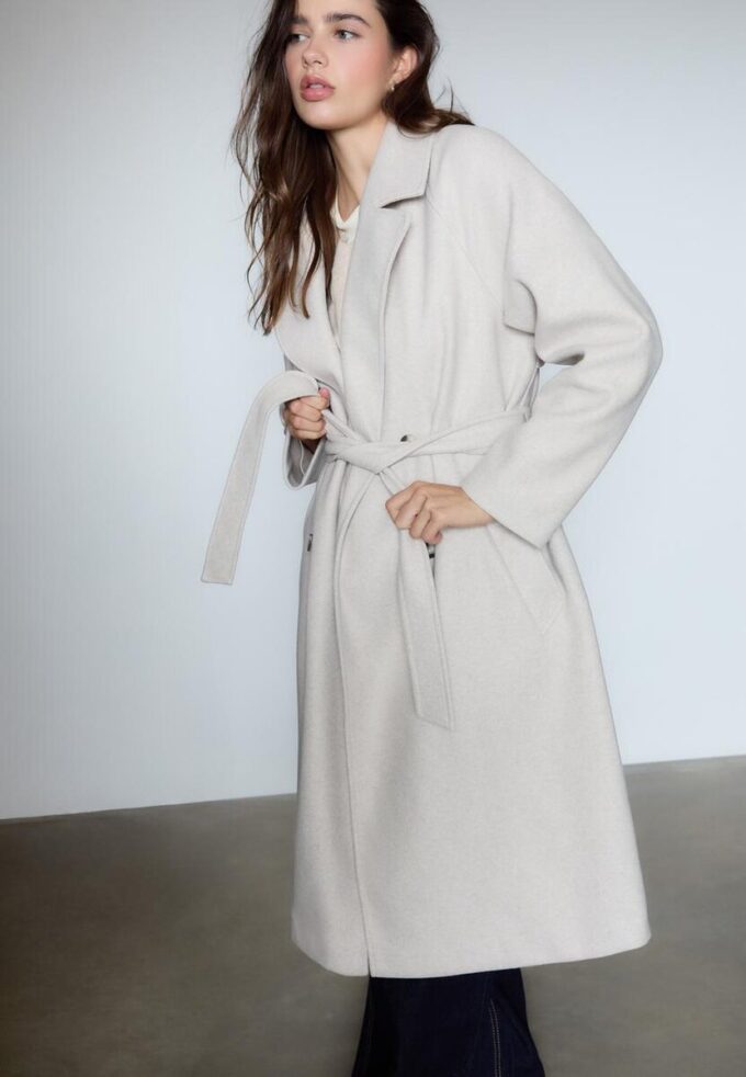 Soft-Touch trenchcoat