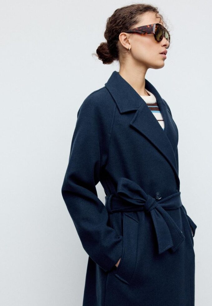 Soft-Touch trenchcoat