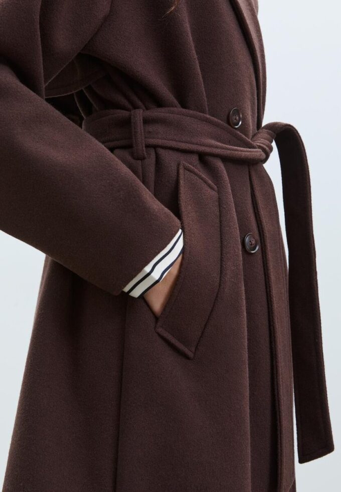 Soft-Touch trenchcoat