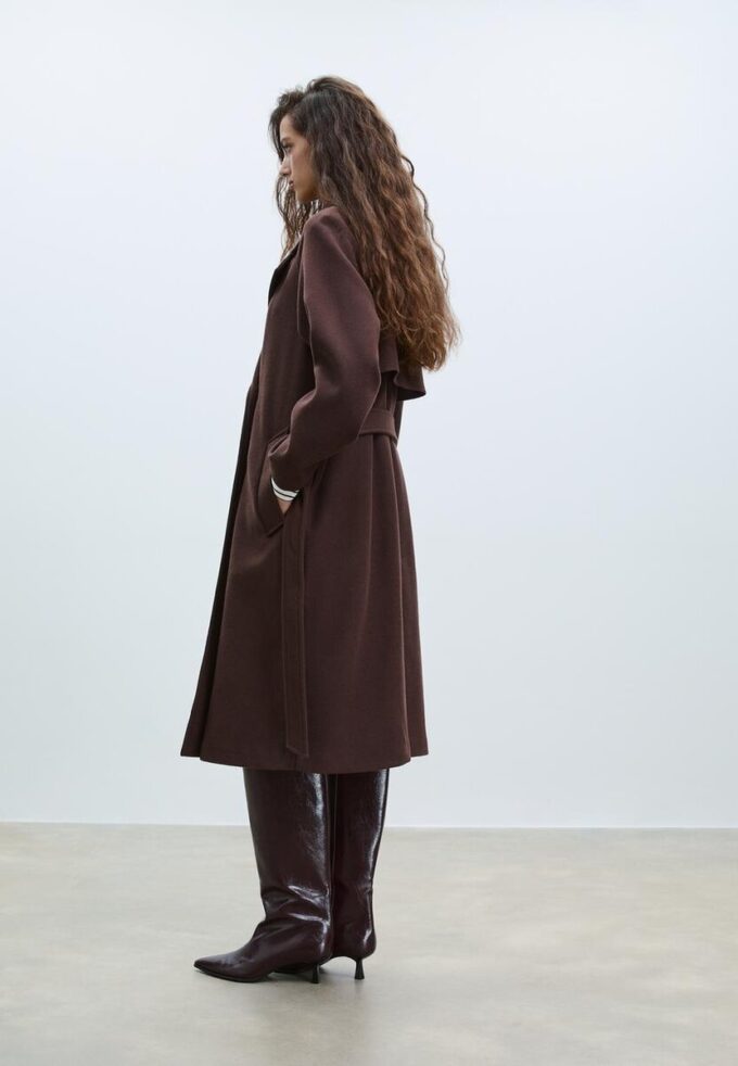 Soft-Touch trenchcoat
