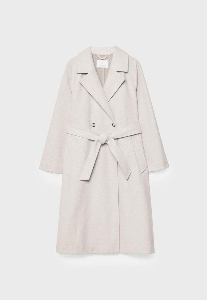 Soft-Touch trenchcoat