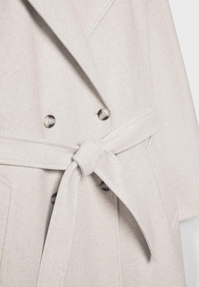 Soft-Touch trenchcoat