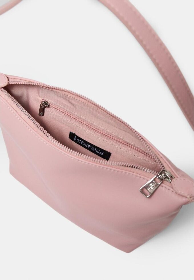 Soft-Touch-veske med skulderrem