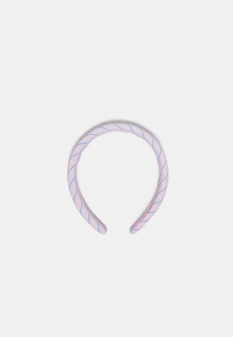 Stivt stripete hårbånd