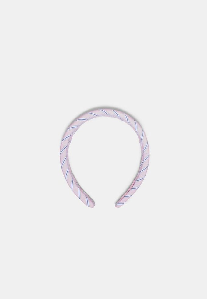 Stivt stripete hårbånd