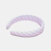 Stivt stripete hårbånd