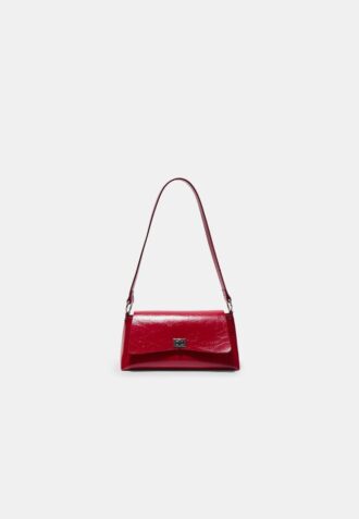 Stor rektangulær miniveske med klaff