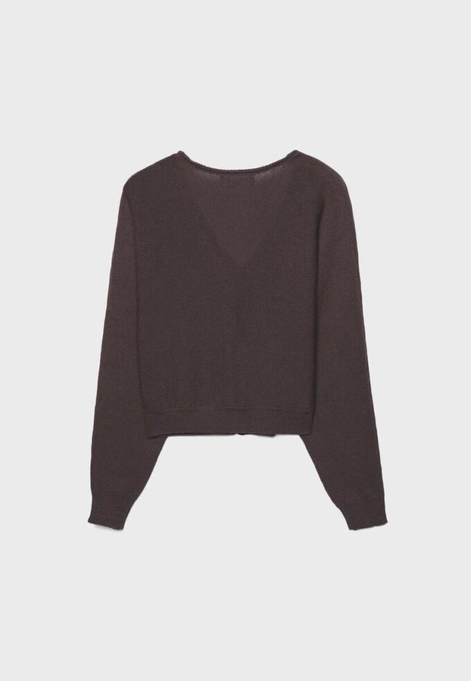 Strikkegenser med flaggermusermer