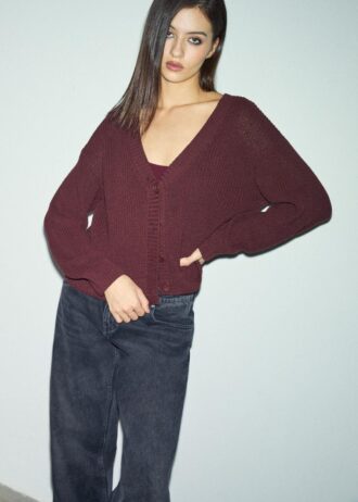 Strikkegenser med knapper