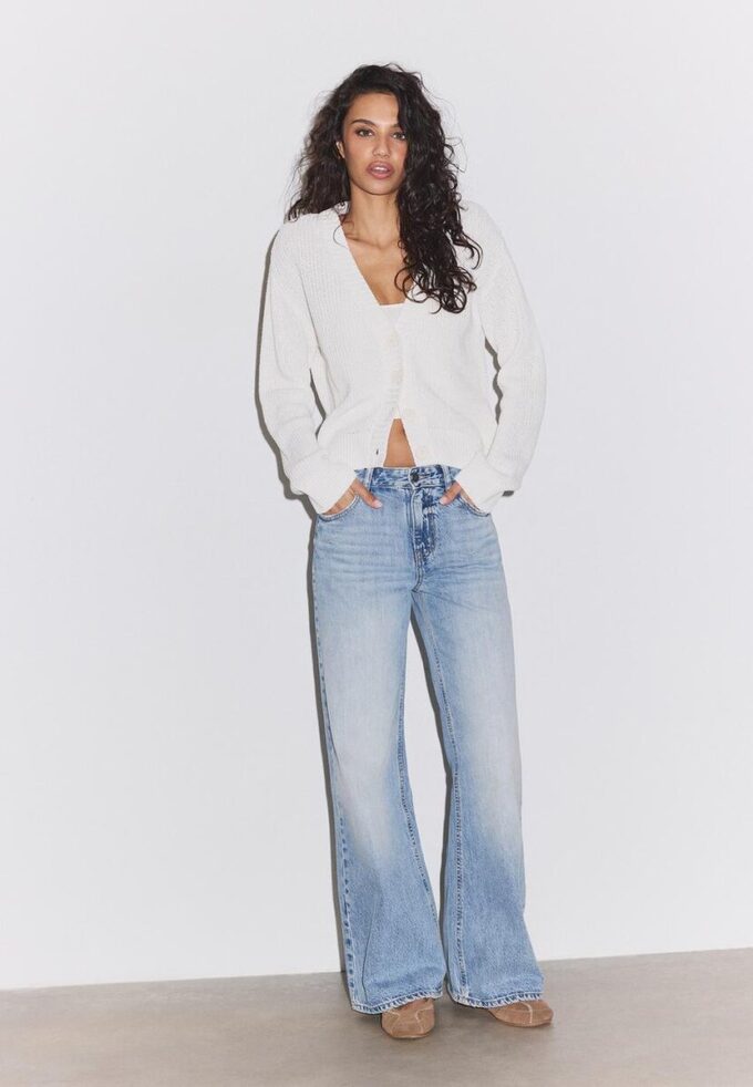 Strikkegenser med knapper