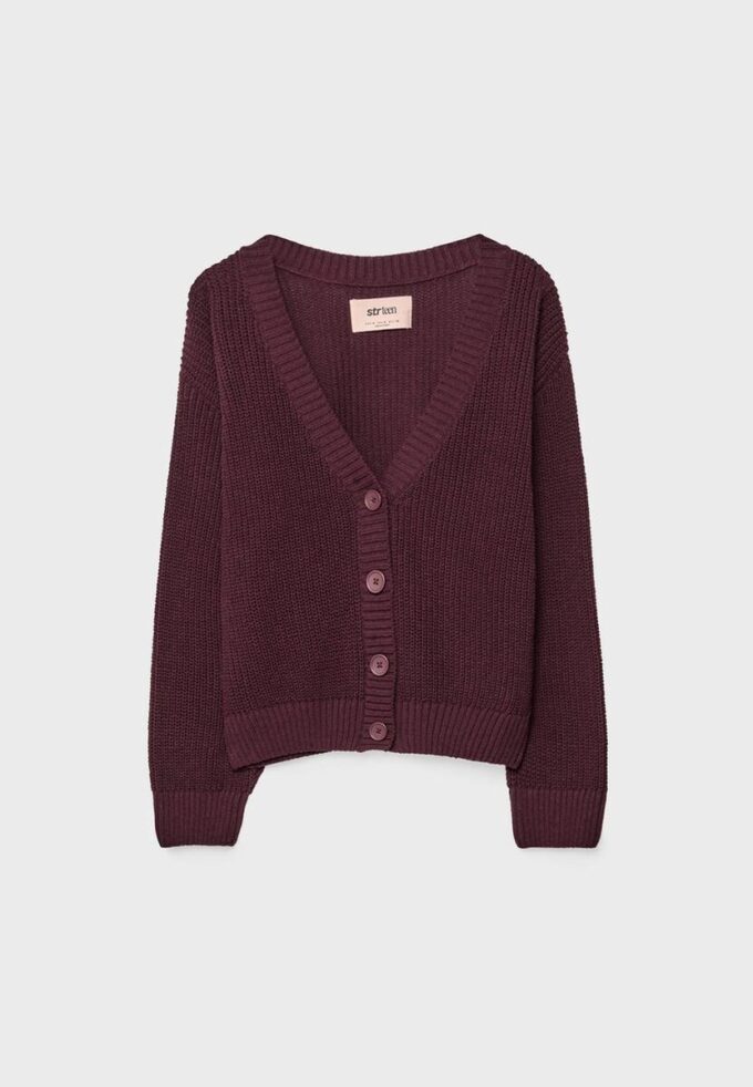 Strikkegenser med knapper