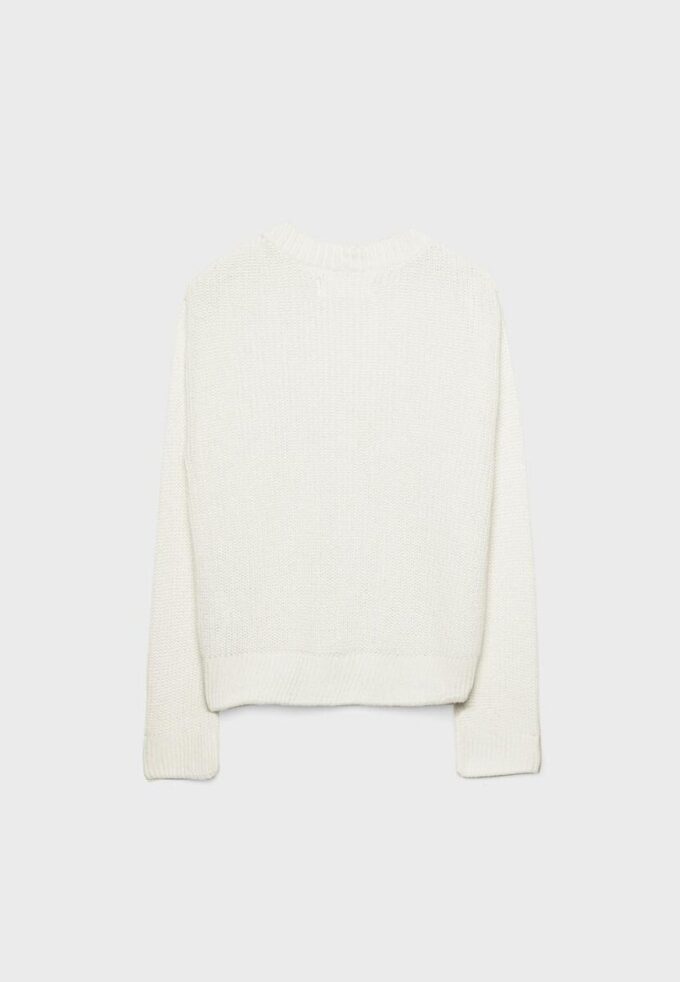 Strikkegenser med knapper