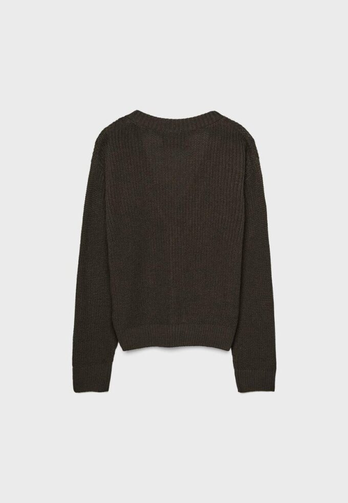 Strikkegenser med knapper